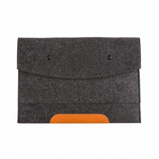 PASTA ENVELOPE FORRO TECIDO TAM G  SPX-P@02040-PRE/MAR NA COR PRETO
