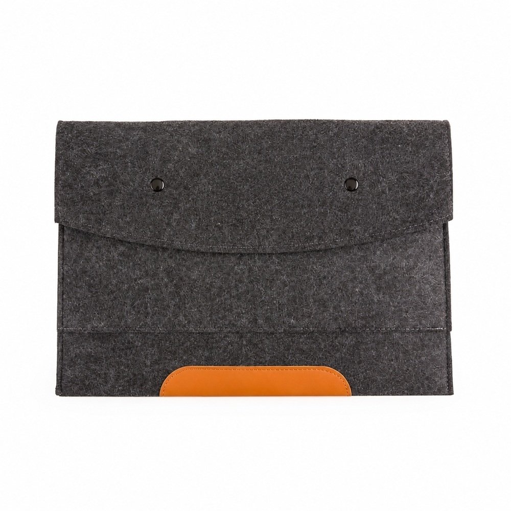 PASTA ENVELOPE FORRO TECIDO TAM G SPX-P@02040-PRE/MAR NA COR PRETO