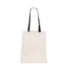 SACOLA ALGODÃO SPX-15504-BEG/PRE NA COR BEGE