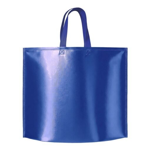 SACOLA TNT METALIZADO SPX-15453N-AZE NA COR AZUL