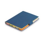 7 blocos adesivados com 25 folhas SP-53426-104 na cor Azul