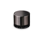Caixa de som com microfone SP-57927-147 na cor Chumbo