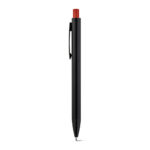 Caneta esferográfica em alumínio com acabamento mate SP-91694-105 na cor Vermelho