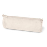 Estojo para lápis em 100% algodão canvas (290 g/m²) SP-93607-150 na cor Natural claro