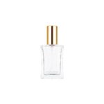 FRASCO VIDRO 20ML SPX-15563-DOU/TRA NA COR DOURADO