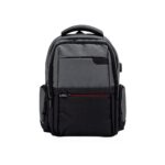 MOCHILA PU 20L SPX-09511-CZE/PRE NA COR CINZA