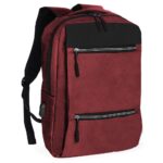 MOCHILA NYLON USB 20L  SPX-P@01318-VM NA COR VERMELHO
