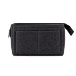 NÉCESSAIRE ORGANIZADORA FELTRO SPX-09376-CZE NA COR CINZA